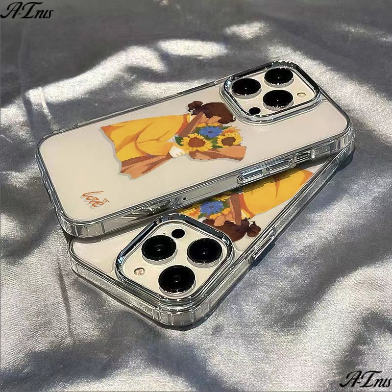 ✅Ốp Điện Thoại Mềm Chống Sốc Kiểu Dáng Đơn Giản Cho Iphone 13max 1114pro Plusiphone127In Style 8 Flowers UGY0