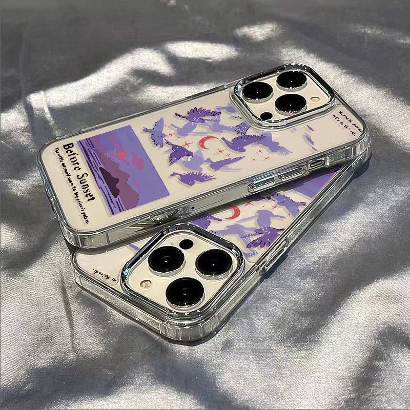 ✅Ốp Điện Thoại Mềm Chống Sốc Hình Chim Bồ Câu Cho Iphone 814pro plus 12 11 / 13 max7ins Z2ST