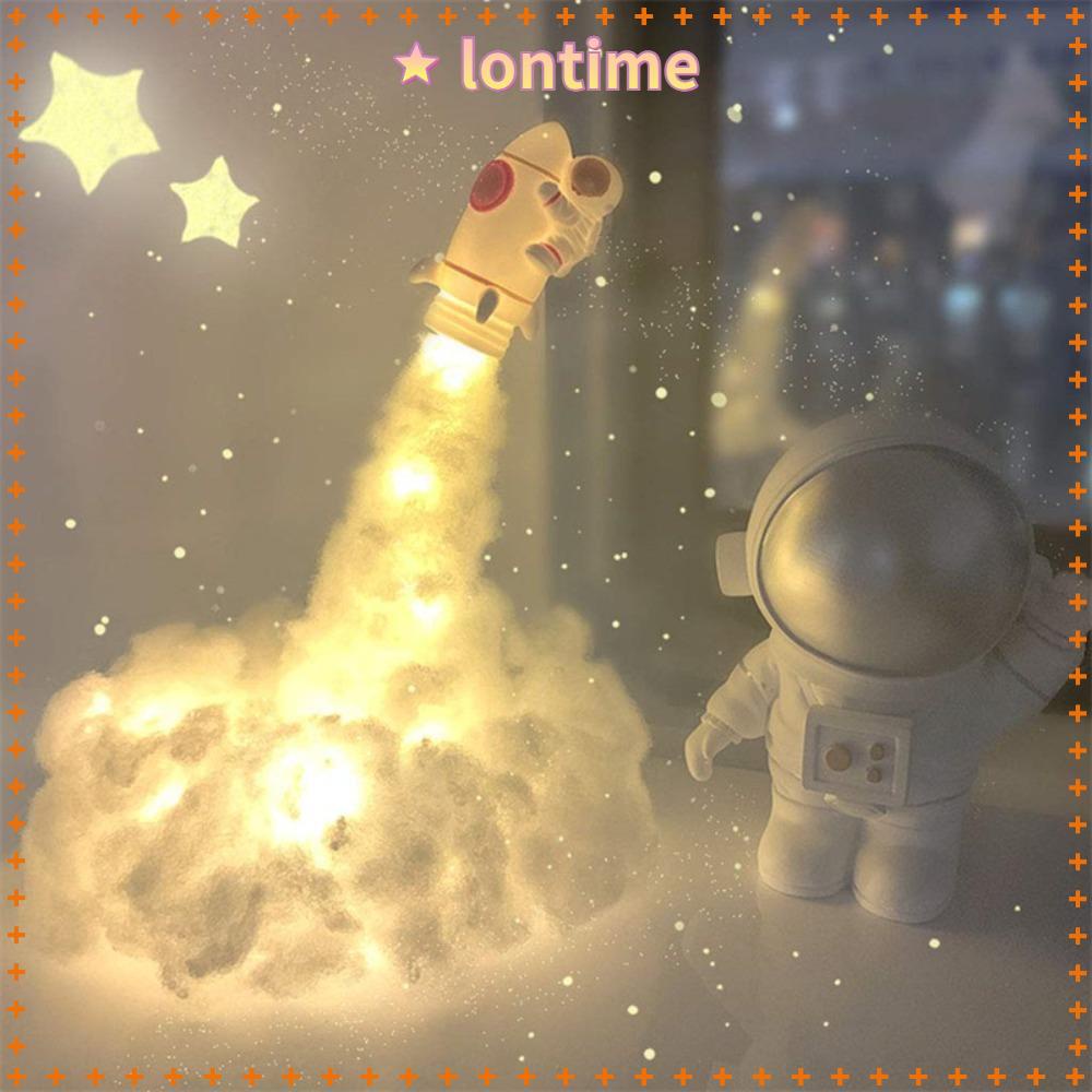 Đèn Tên Lửa LONTIME Hình Đám Mây 3D Nhiều Màu Sắc Trang Trí Nhà Cửa DIY