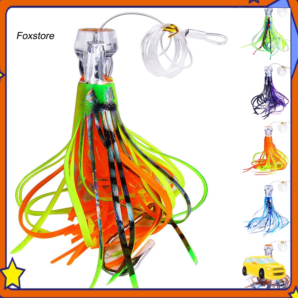 Mồi Câu Cá Hình Con Mực Linh Hoạt Có Thể Tái Sử Dụng