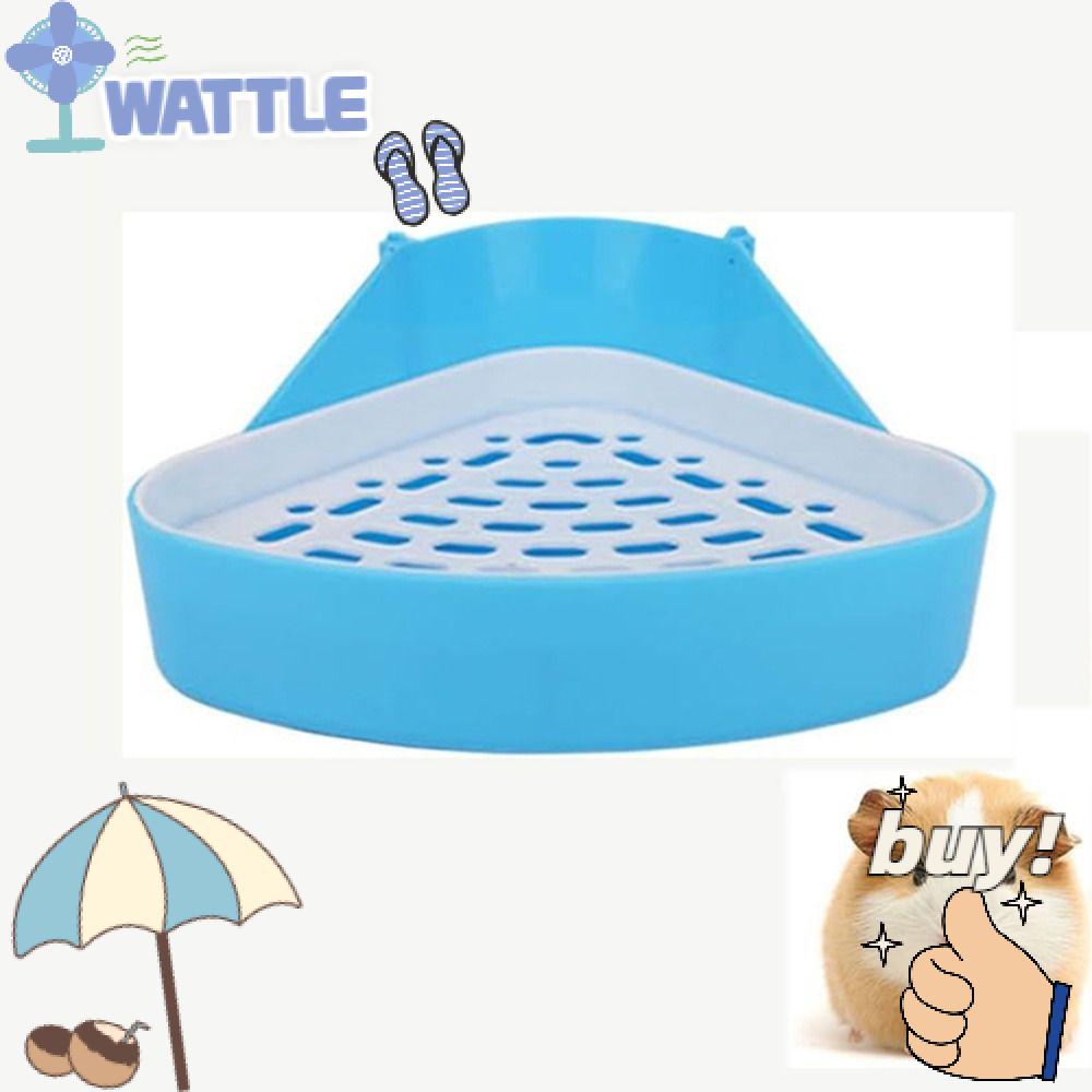 Hộp Nhựa Tam Giác Làm Sạch Chuột Hamster Tiện Dụng