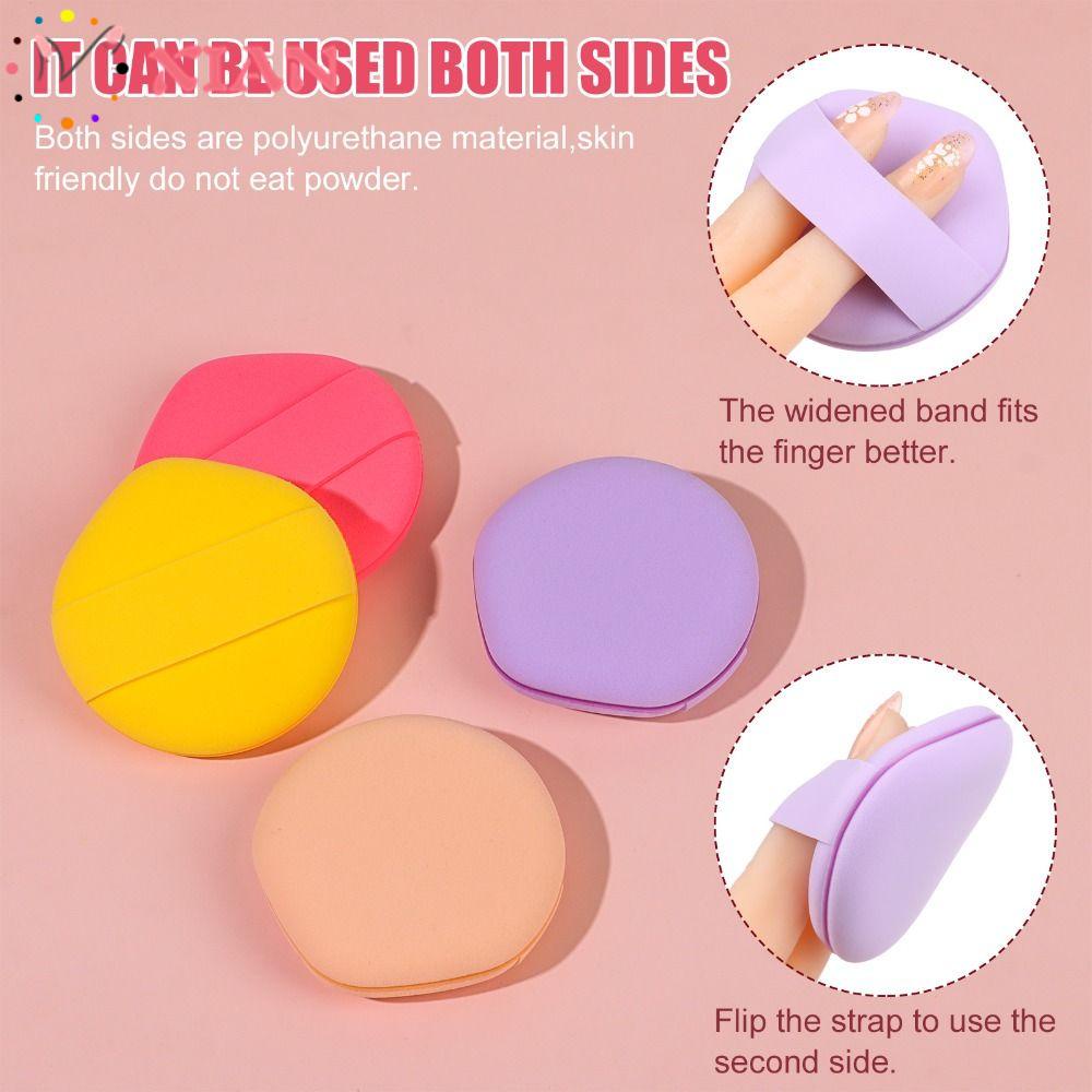 Set 8 Mút Trang Điểm Có Thể Tái Sử Dụng Nhiều Màu Sắc