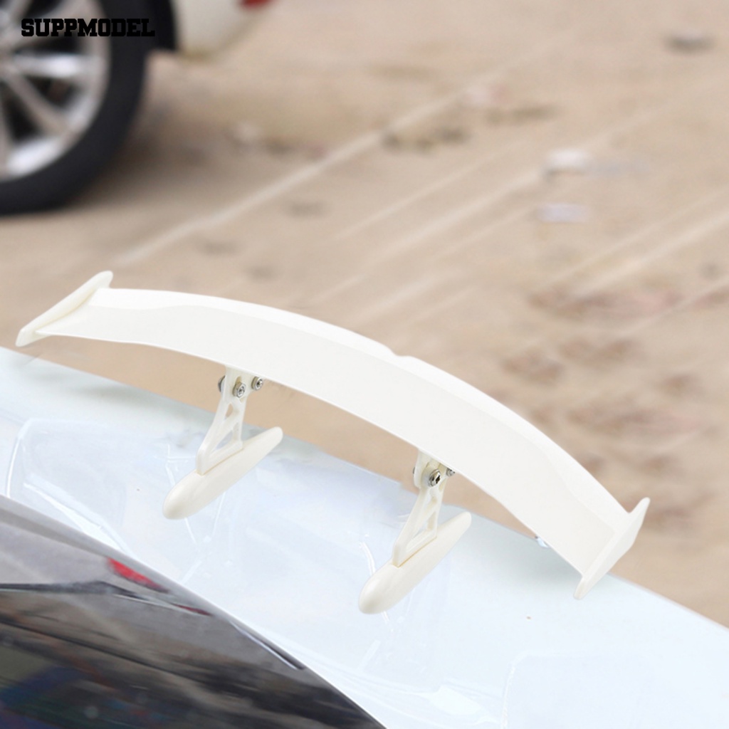 Cánh Gió Mini Bằng Sợi Carbon Không Đục Lỗ Thông Dụng Trang Trí Đuôi Xe Đua