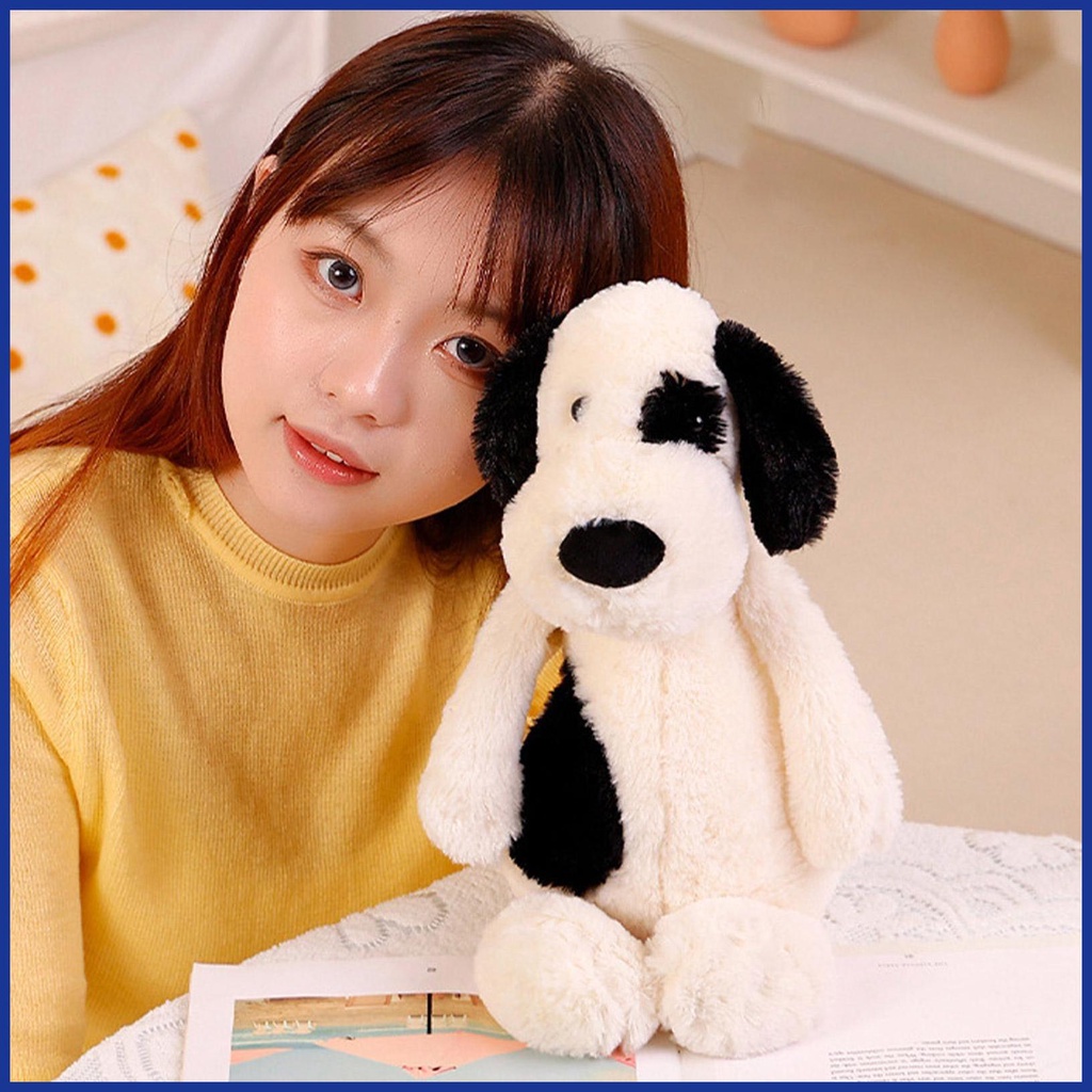 Thú Nhồi Bông Hình Chú Chó Hoạt Hình Đáng Yêu Trang Trí Phòng Bé