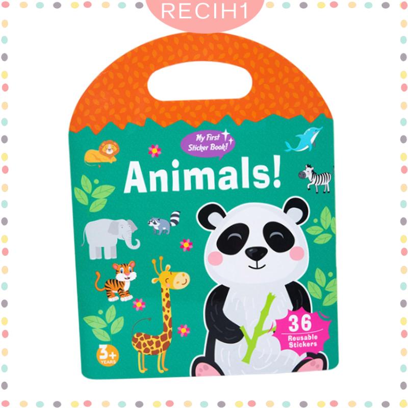 Sách Hình Dán Đồ Chơi Có Thể Tháo Rời Cho Bé