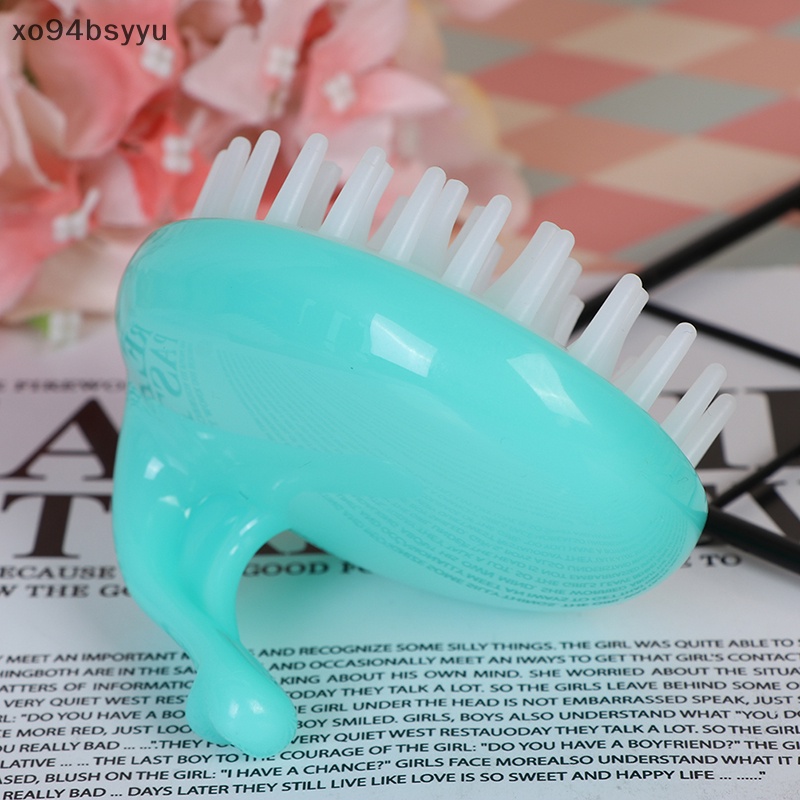 Lược Silicon Mát Xa Da Đầu Cầm Tay xo94bsyyu