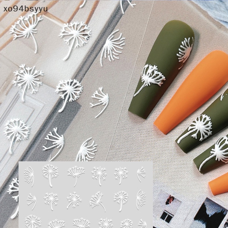 1 Tờ Miếng Dán Trang Trí Móng Tay 5D xo94bsyyu