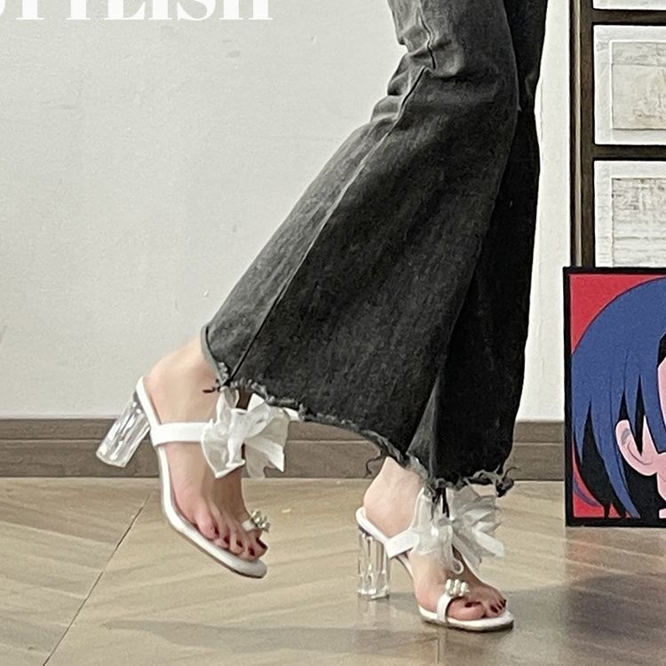 Giày Cao Gót 6cm Đính Đá Thời Trang Cho Nữ