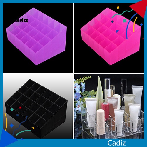 Giá Đỡ Son Môi / Cọ Trang Điểm 40 / 24 Ngăn Tiện Lợi