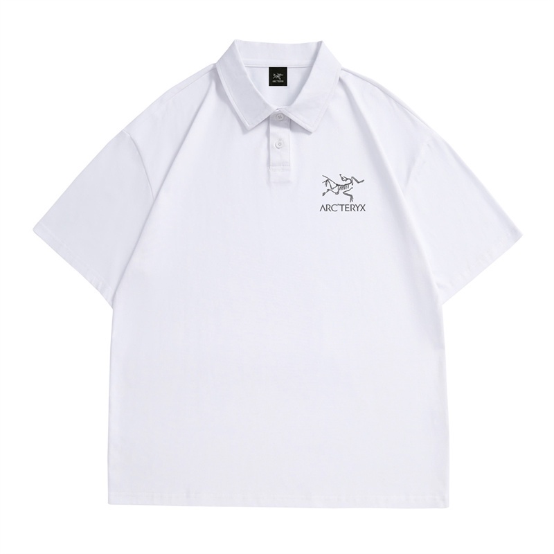 Áo Thun Polo Ngắn Tay Họa Tiết In Thời Trang Cho Nam Nữ