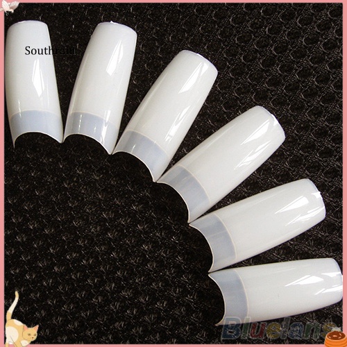 Set 500 Móng Tay Giả 10 Kích Cỡ Trang Trí Nghệ Thuật Cho Nữ