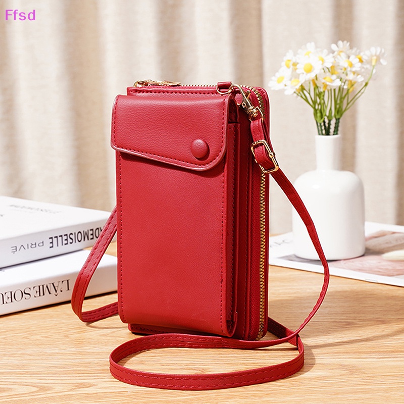 Túi Da Đeo Chéo Mini Đựng Điện Thoại Thời Trang Dành Cho Nữ