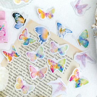 46 Sticker Dán Trang Trí Hình Con Bướm