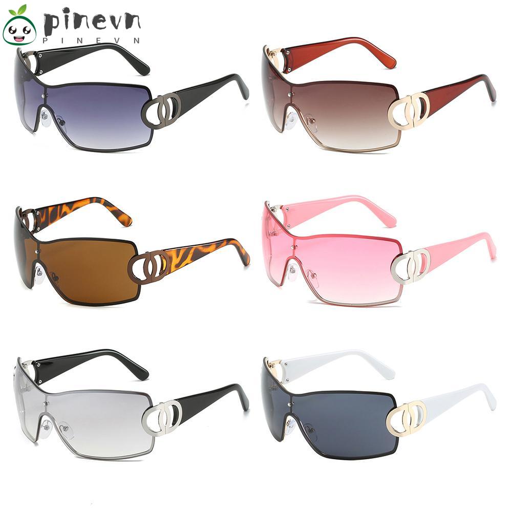 Kính Mát Tròng Màu Gradient Kiểu Retro Thời Trang Cho Nam Và Nữ