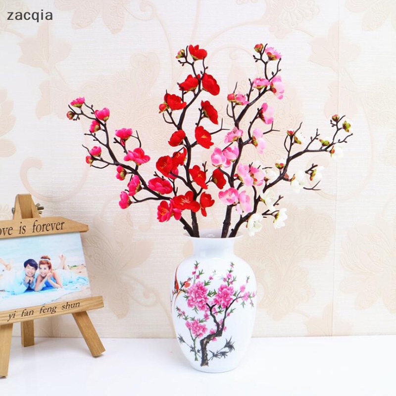 Hoa Anh Đào Giả Bằng Lụa Trang Trí Bàn Tiệc Cưới