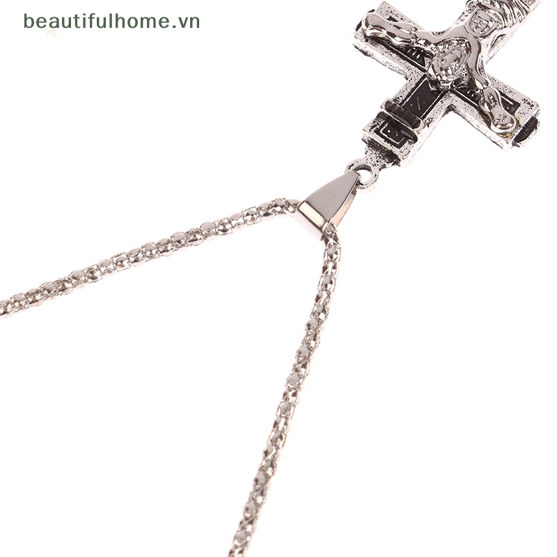 [beautifulhome] Mặt Dây Chuyền Hình Thánh Giá Thiết Kế Sáng Tạo Phong Cách Retro Giản Dị Làm Quà Tặng [beauty
