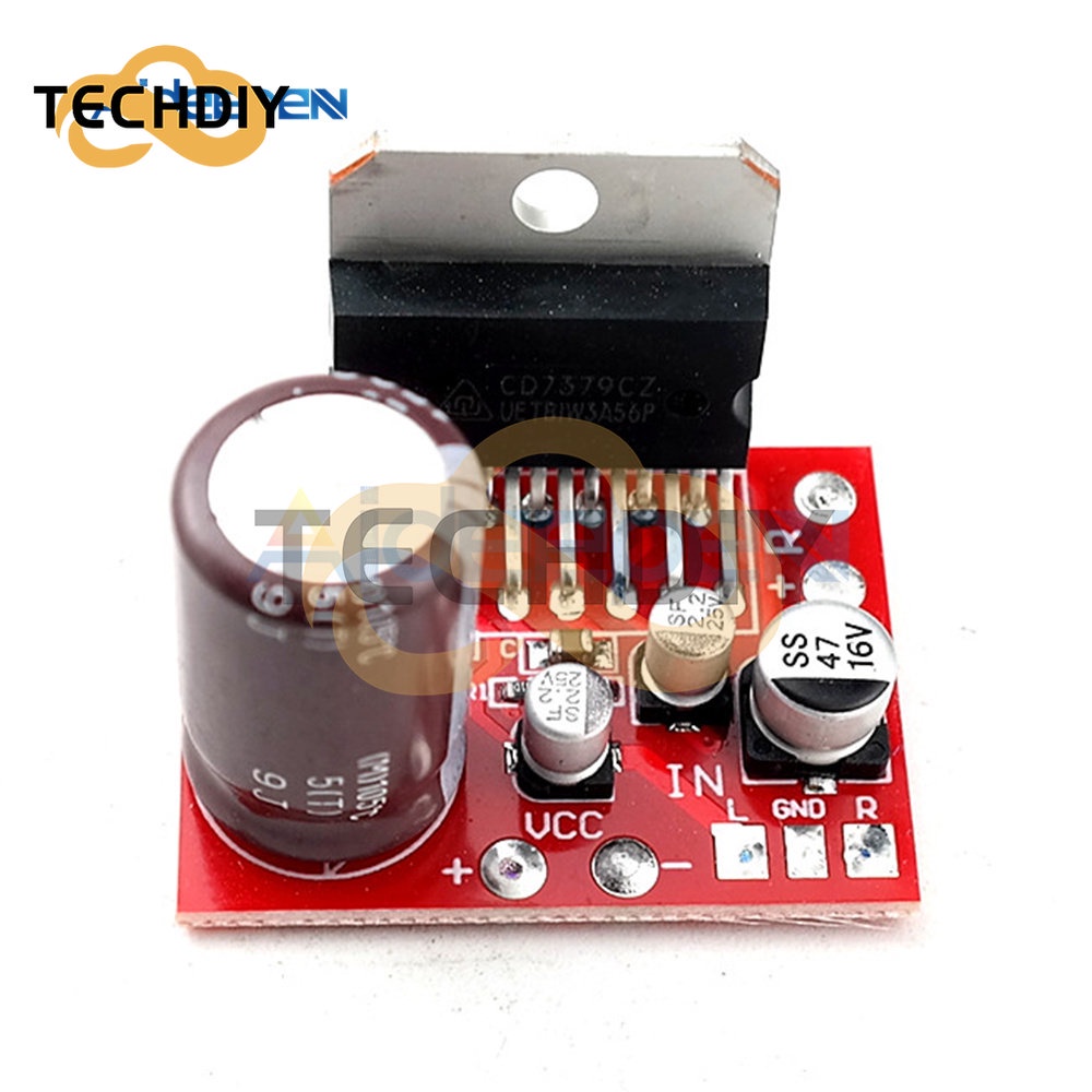 Bảng Mạch Khuếch Đại Âm Thanh TDA7379 CD7379 DC9V-17.5V 38W + 38W