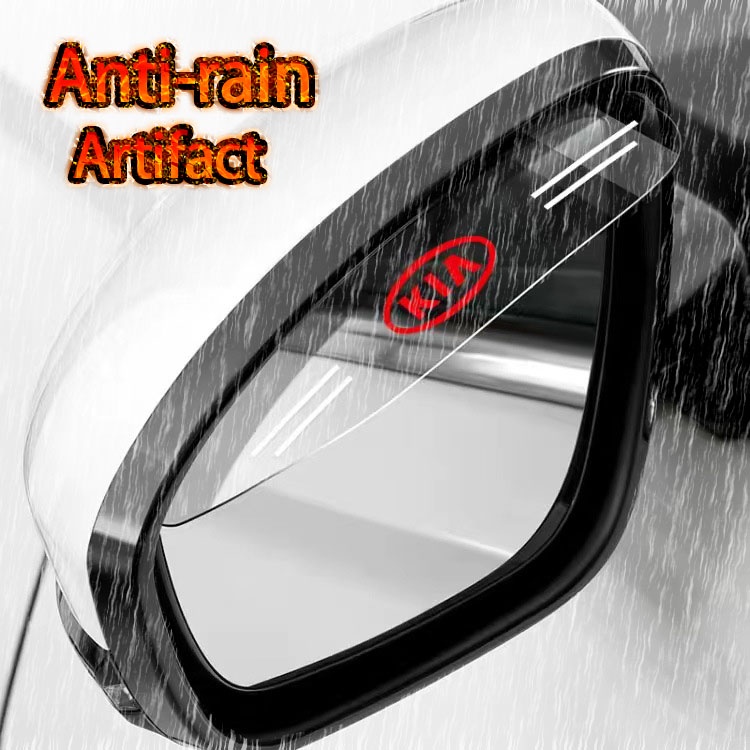 Tấm Che Nắng Mưa Và Bụi Trong Suốt Cho Gương Chiếu Hậu Xe Hơi Kia Kn K3 Sorento Soluto