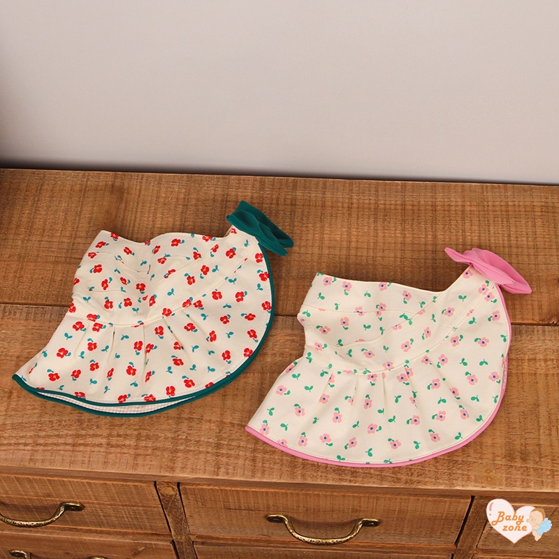 Khung Thành Cho Bé Chất Lượng Cao❤Mũ Chống Nắng Trọng Lượng Nhẹ In Họa Tiết Hoa Thời Trang Và Ngọt Ngào Cho Bé Gái