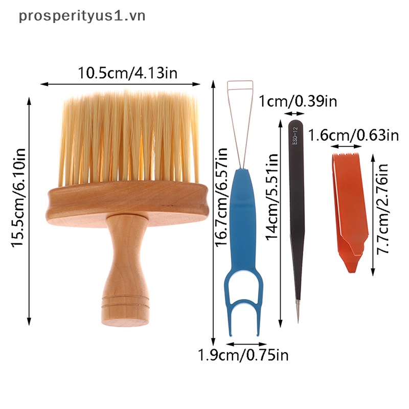 Set 4 Dụng Cụ Vệ Sinh Bàn Phím Cơ Chuyên Nghiệp Tiện Dụng