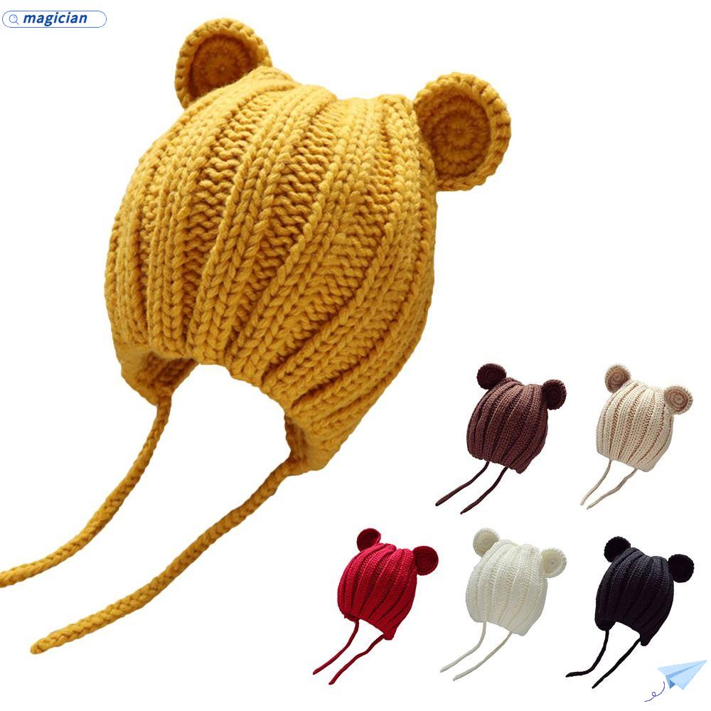 Mũ Bonnet Dày Dặn Có Tai Dễ Thương Xinh Xắn Dành Cho Bé