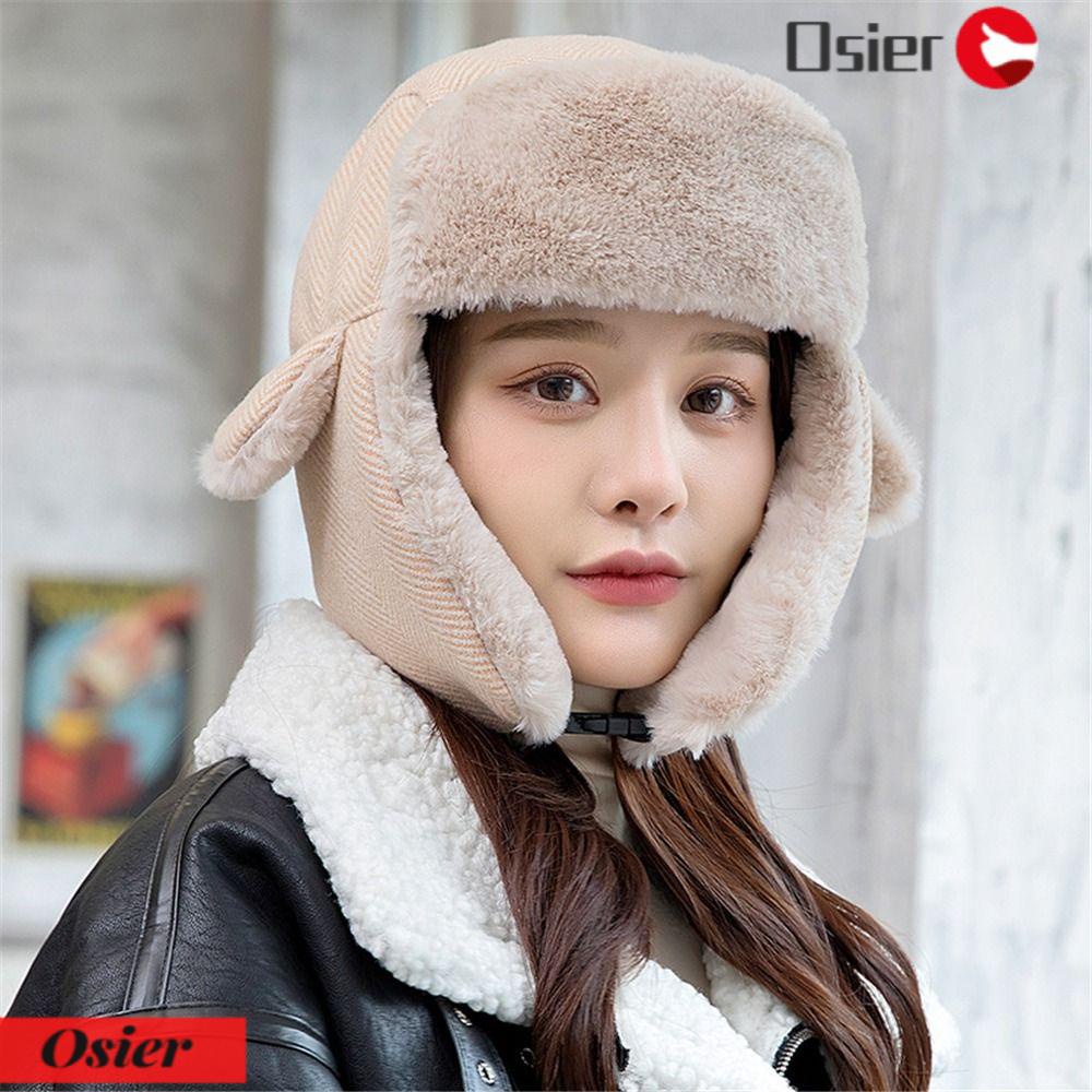 1 Mũ Bomber Giữ Ấm Phong Cách Nga Thời Trang Cho Nữ