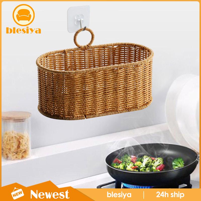 [Blesiya] Giỏ Xách Tay Treo Tường Trang Trí Nông Trại Đơn Giản