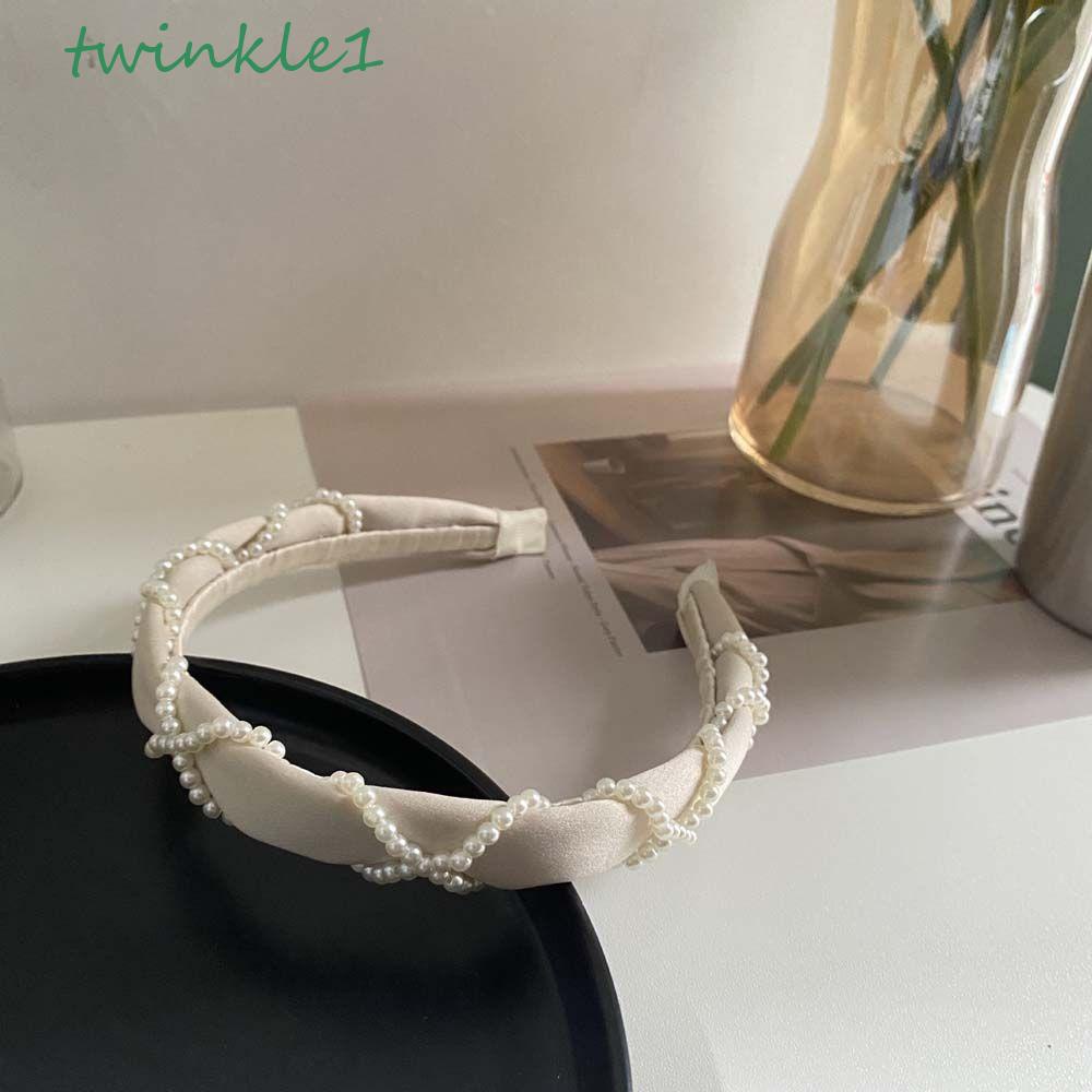 Băng Đô Cài Tóc Lấp Lánh Đơn Giản Ngọt Ngào Phong Cách Hàn Quốc Cho Nữ