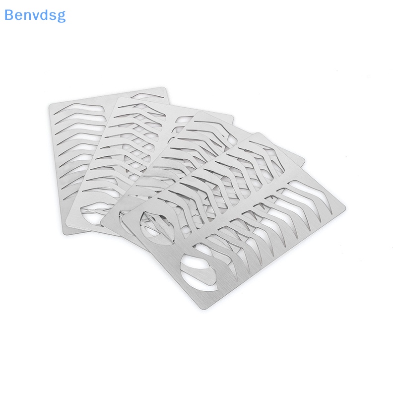 Benvdsg > Thẻ Khuôn Vẽ Lông Mày / Môi Có Thể Tái Sử Dụng Cho Người Mới Bắt Đầu