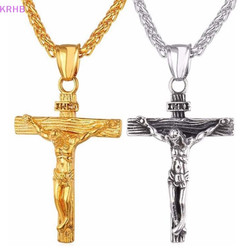 Vòng cổ Mạ Vàng Mặt Thánh Giá Thời Trang Dành Cho Nam Và Nữ Mới