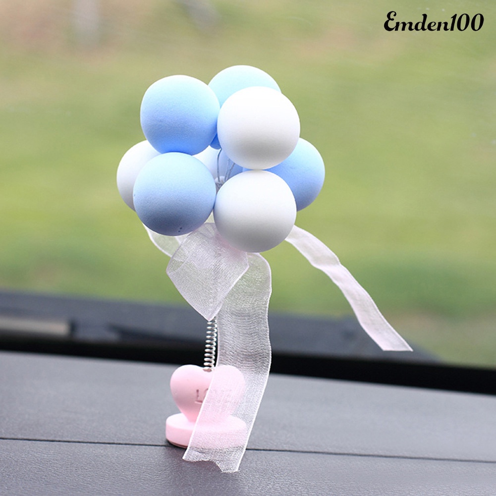 Bong Bóng Nhiều Màu Trang Trí Nội Thất Xe Hơi