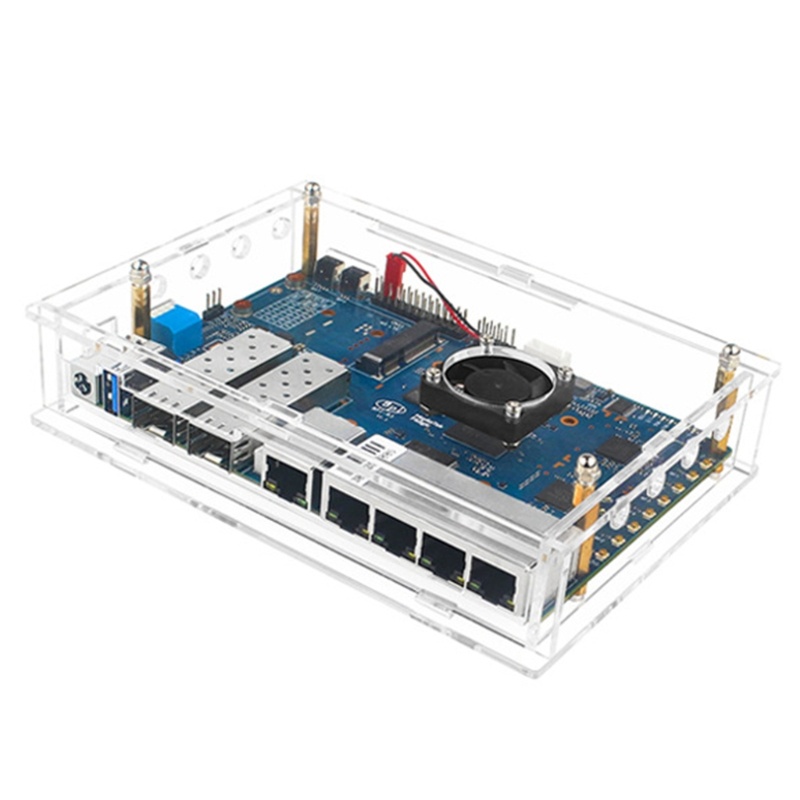 Vỏ Bọc Quạt Tản Nhiệt Bằng Acrylic Bền Cho Banana Pi R3