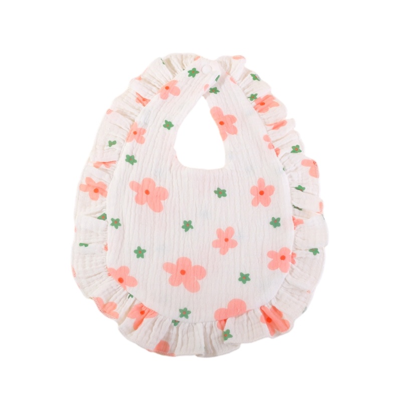 Yếm Ăn Chất Liệu Cotton Mềm Mại Dành Cho Bé Trai Và Bé Gái