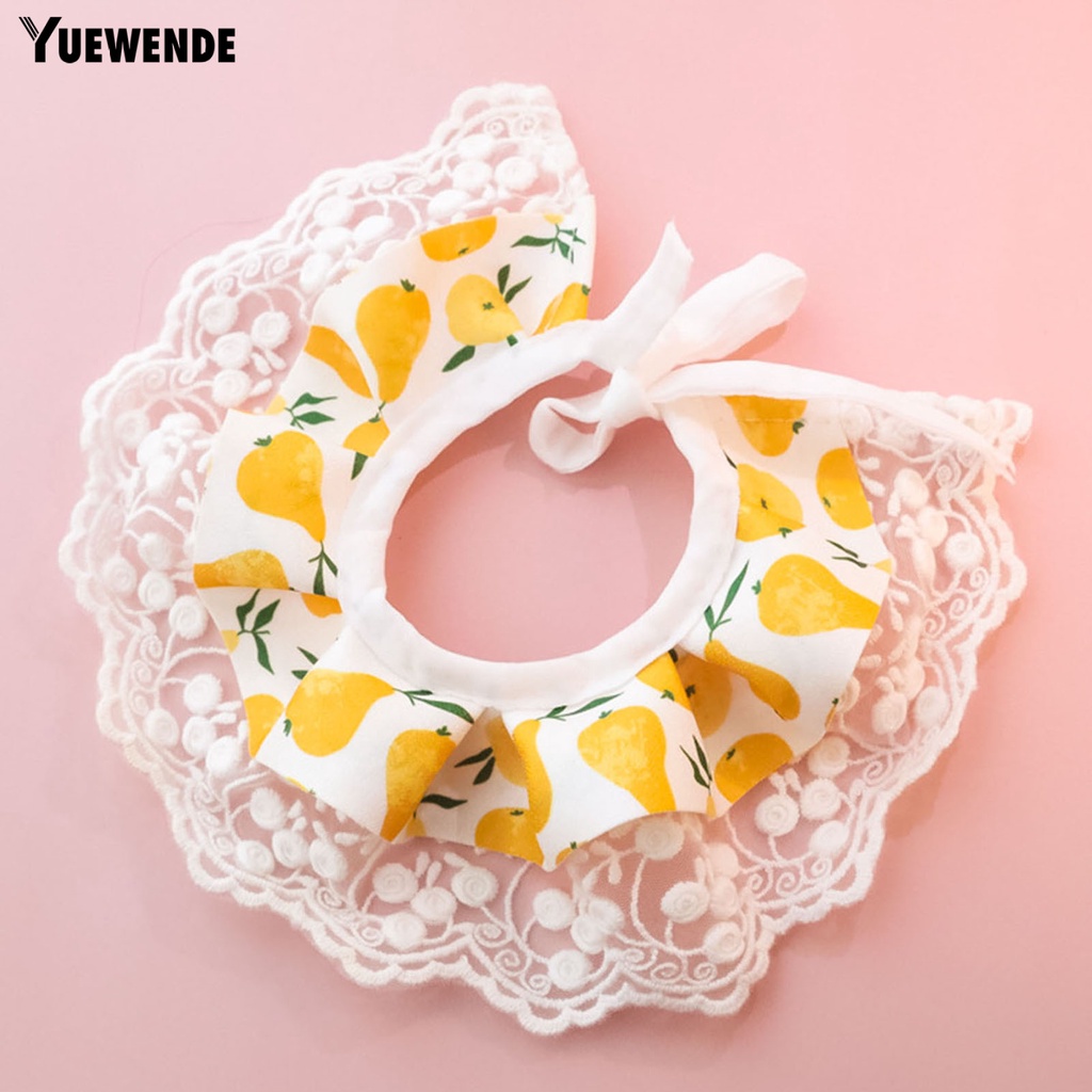 Yq.e Mặt Dây Chuyền Bằng Polyester Thoải Mái Có Thể Giặt Rửa Họa Tiết Chuông Trang Trí Chụp Ảnh Cho Thú Cưng