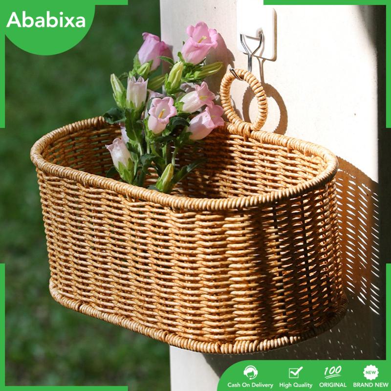 [Ababixa] Giỏ Trồng Cây Treo Tường Trang Trí Nhà Cửa Đa Năng