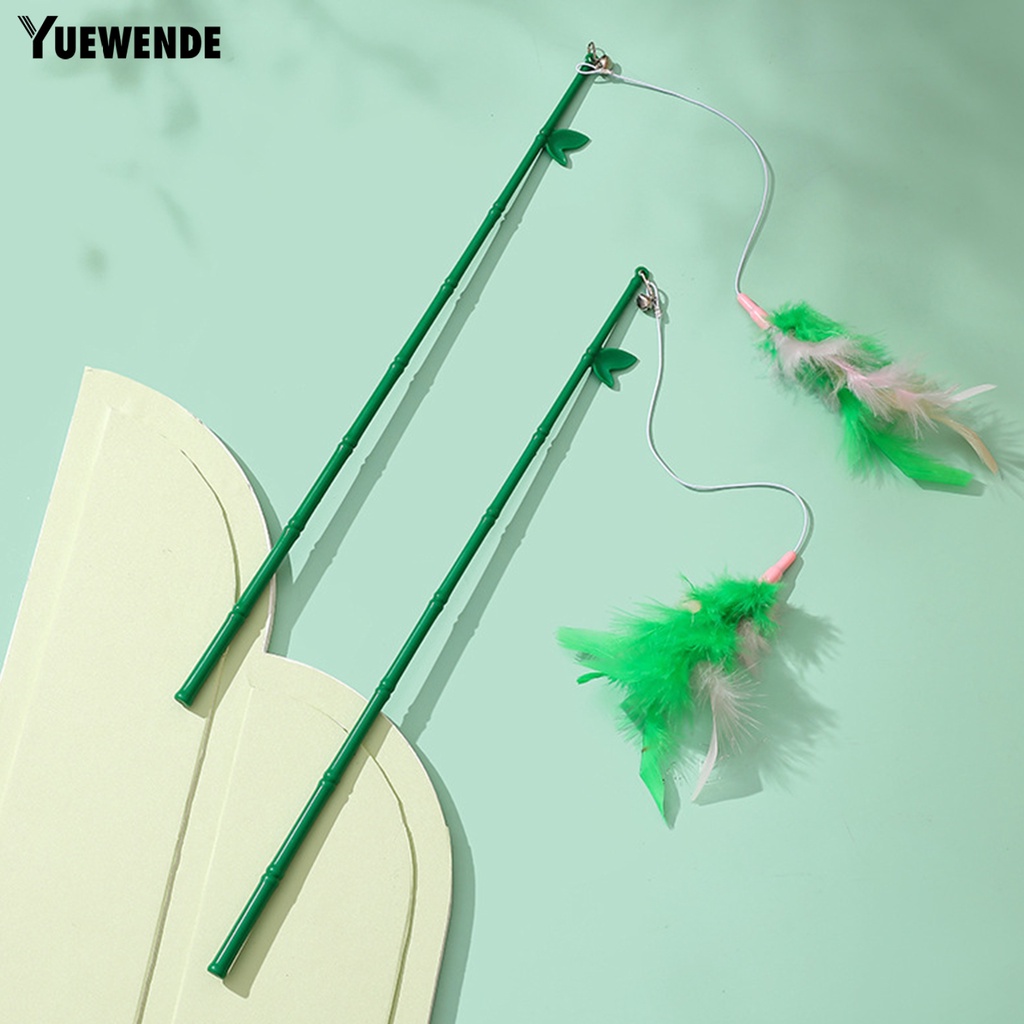 Đồ Chơi Que Tre Đàn Hồi Linh Hoạt Có Thể Tháo Rời Cho Mèo Cưng
