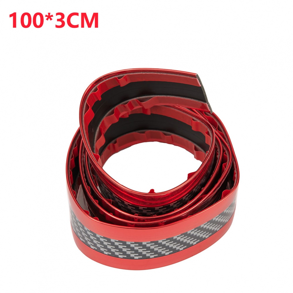 Dải Dán Bảo Vệ Cửa Xe Hơi SUV Bằng Sợi Carbon Chống Va Chạm