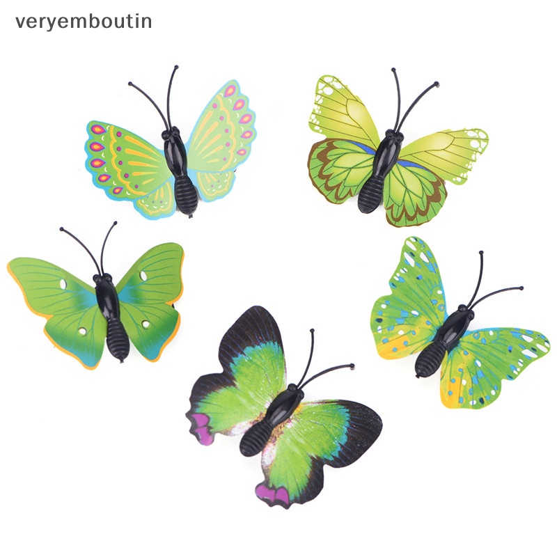 Set 5 Kẹp Tóc Hình Bướm Xinh Xắn Cho Cô Dâu