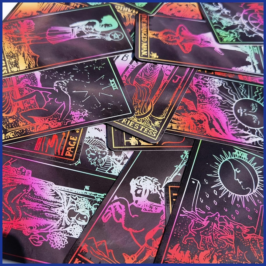 Bộ Bài Tarot In Chữ Tiếng Anh Cổ Điển
