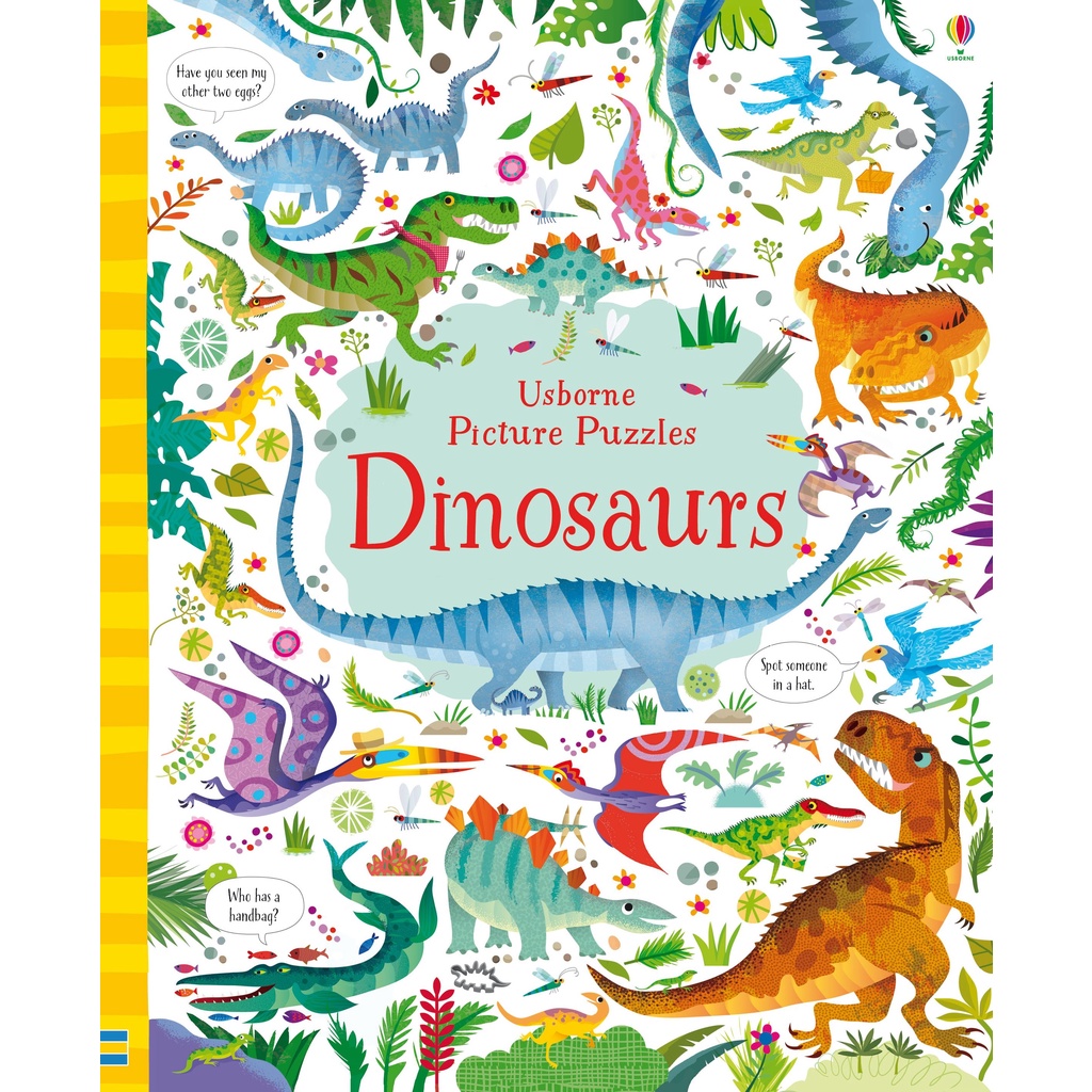 Usborne Book And Jigsaw Dinosaurs