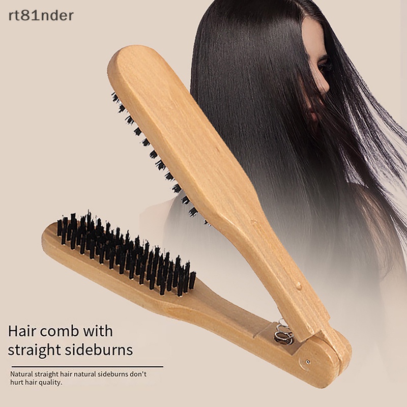 Lược Đôi Chải Tóc Thẳng Hình Chữ V Chuyên Nghiệp rt