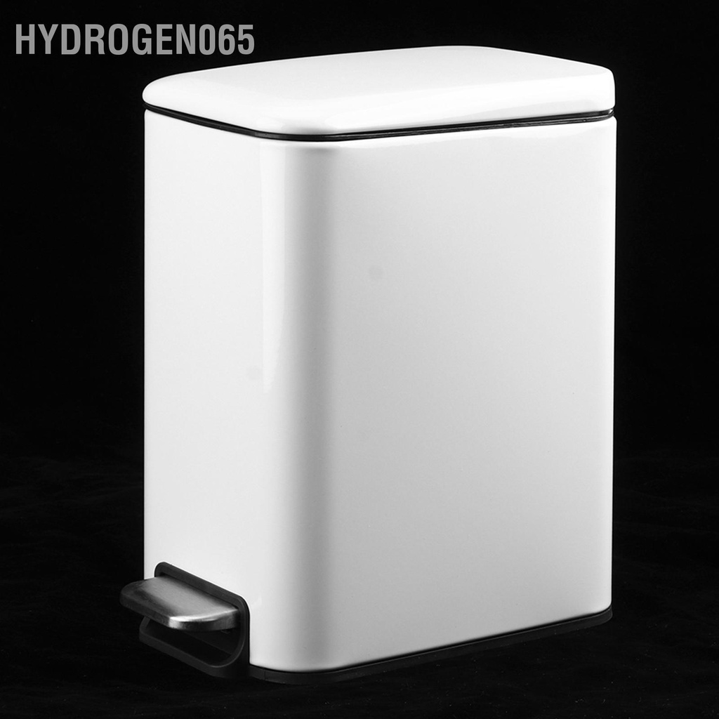 Hydrogen065 Thùng rác có bậc bằng thép không gỉ 5L thể đựng cho phòng ngủ tắm