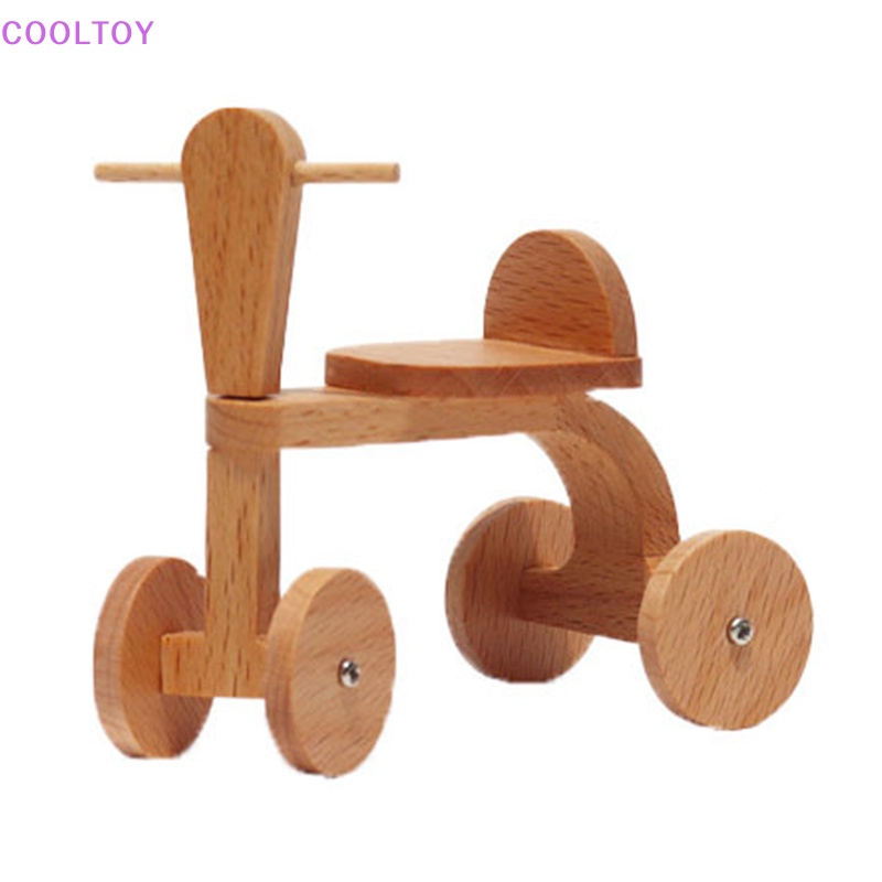 Cooltoy Mô Hình Xe Ba Bánh Có Thể Xoay Vòng Tỉ Lệ 1: 12 Trang Trí Nhà Búp Bê
