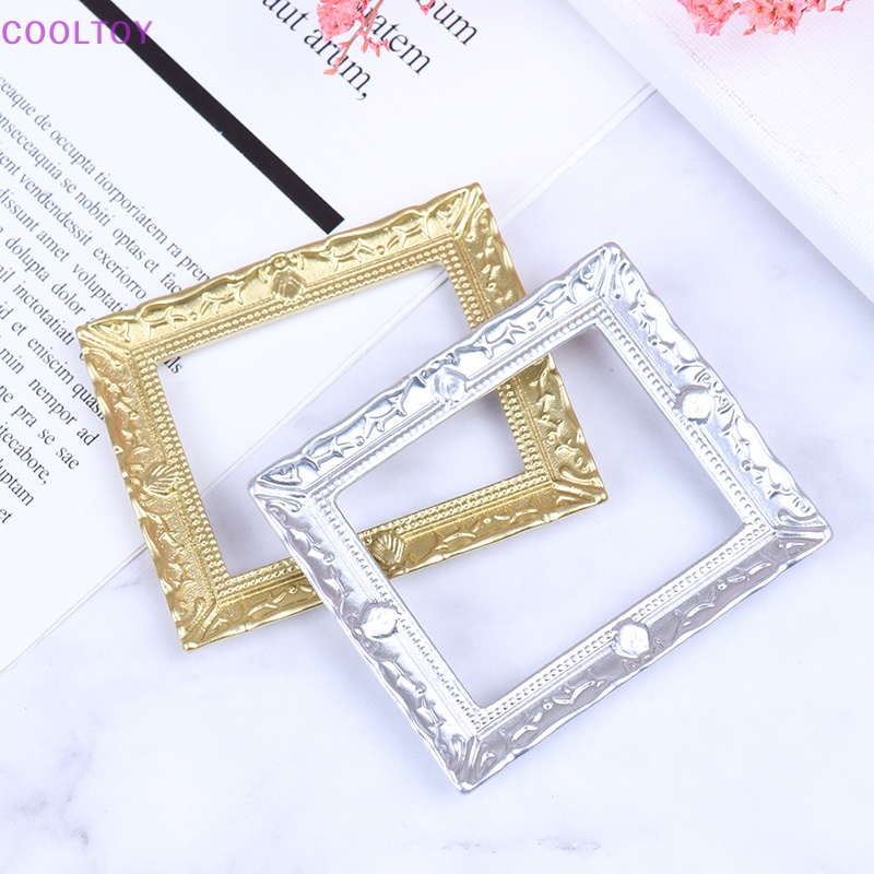 Khung Ảnh Bằng Nhựa Resin Tỉ Lệ 1 / 12 Trang Trí Nhà Búp Bê