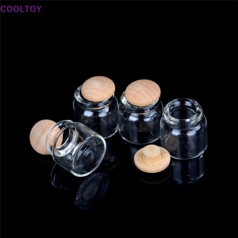 Set 4 Hũ Kẹo / Thức Ăn Tỉ Lệ 1: 12 Trang Trí Nhà Búp Bê