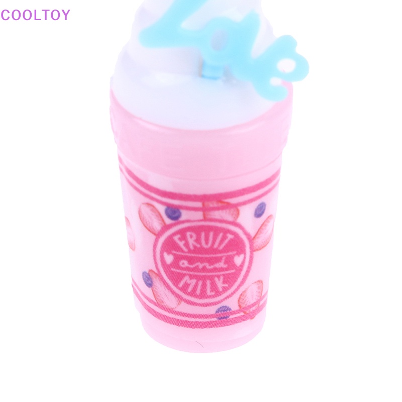 Set 1 / 4 Ly Nước Ép Mini Tỉ Lệ 1: 12 Trang Trí Nhà Búp Bê