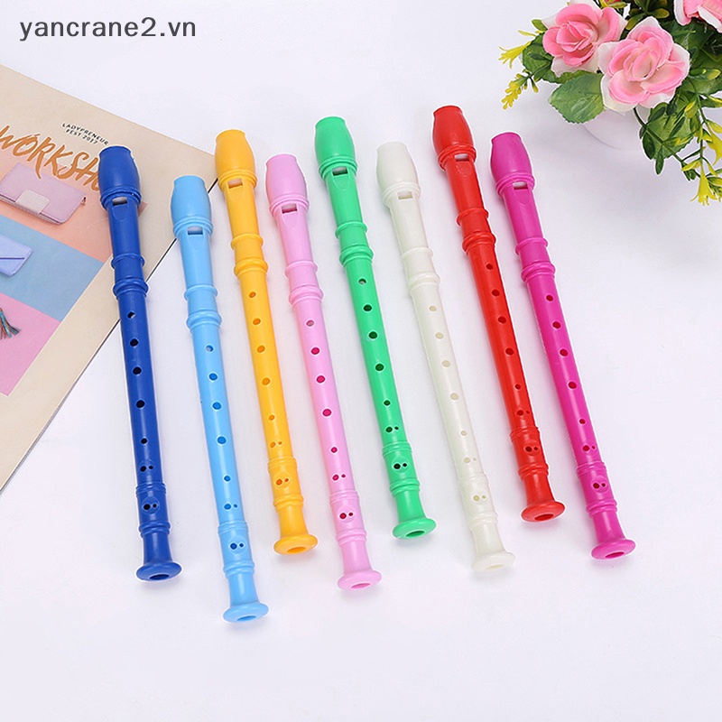 Sáo Nhựa Ghi Âm 8 Lỗ Nhiều Màu Sắc Làm Quà Tặng Cho Bé yancrane2.vn
