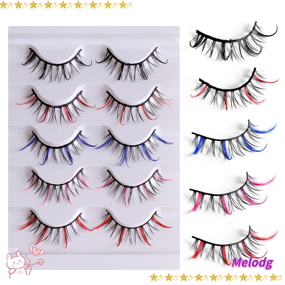 Lông Mi Giả 5D Bằng Lông Chồn Trang Điểm Cá Tính