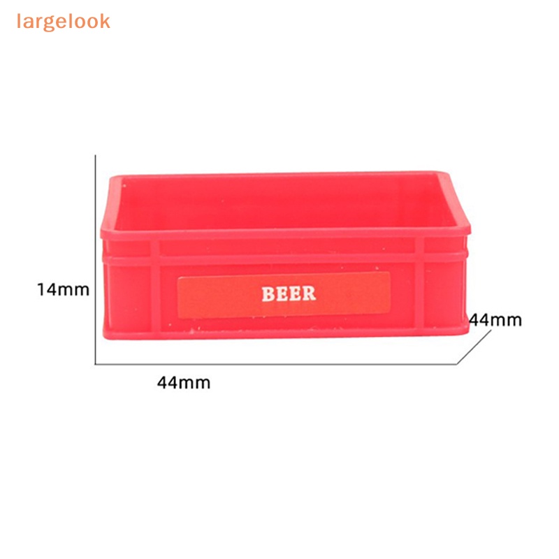 [Biglook] Giỏ Vuông Đựng Thức Ăn / Nước Uống Trang Trí Nhà Búp Bê Mẫu Mới