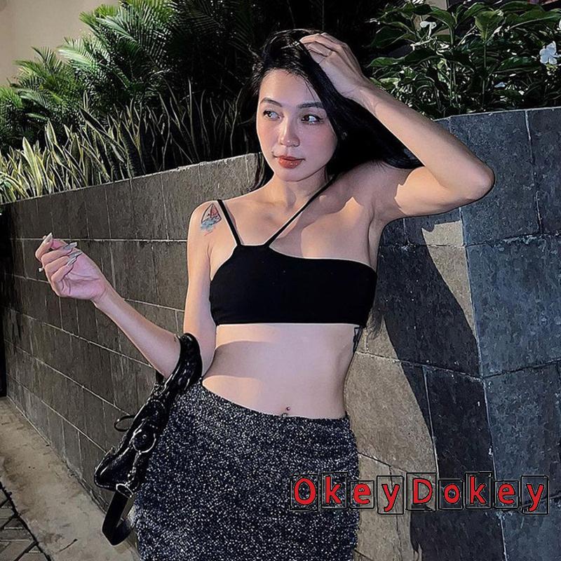 Áo Không Tay Hở Lưng Ôm Dáng Thời Trang Mùa Hè Cho Nữ